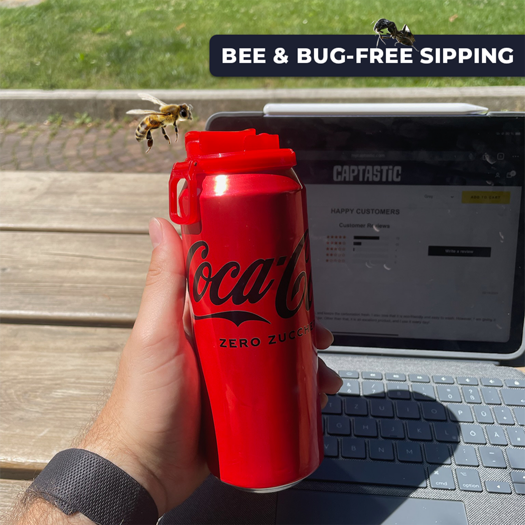 Can Sip Cap - Soda Edition