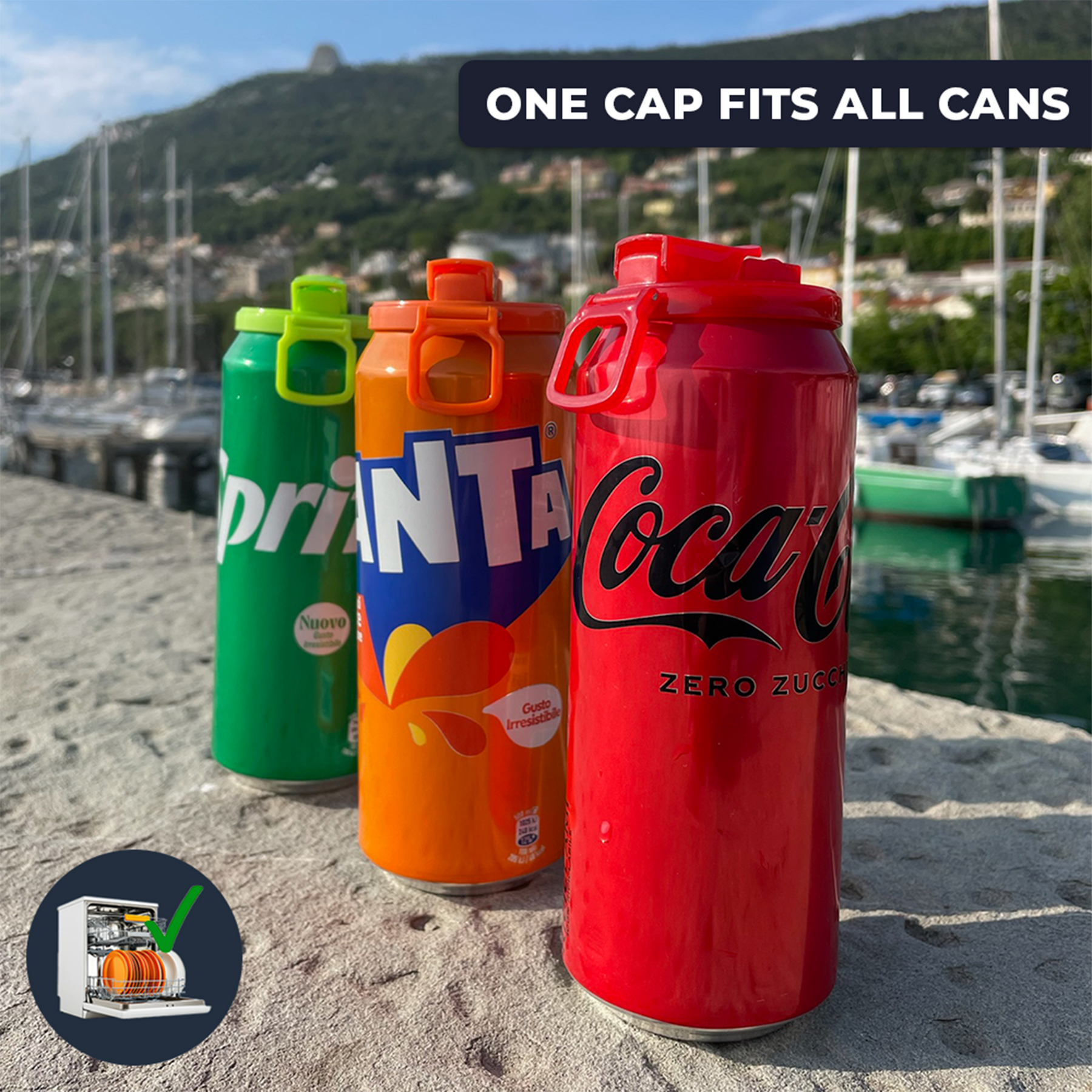 Can Sip Cap - Soda Edition